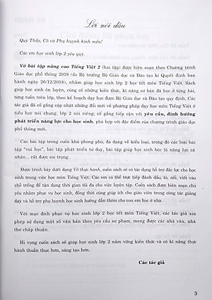 Vở Bài Tập Nâng Cao Tiếng Việt 2 - Tập 2