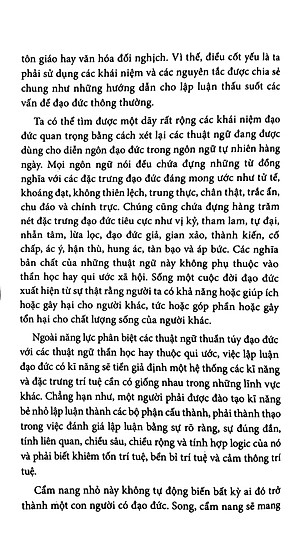 Sách Cẩm Nang Tư Duy Đạo Đức