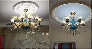 Đèn chùm trang trí MOGANA phong cách Châu Âu hiện đại