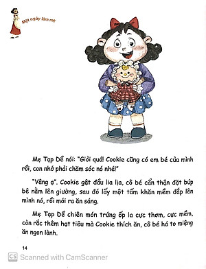 Sách Cookie Và Mẹ Tạp Dề - Một Ngày Làm Mẹ