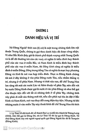 Sách Lịch Sử Vương Quốc Đàng Ngoài (Bìa Mềm)(Tái Bản 2020)