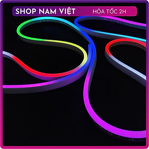 Dây Led Neon RGB Đuổi 5V Điều Khiển Remote và App Điện Thoại