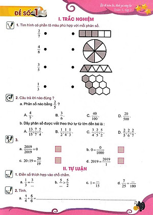 Sách Bộ Đề Kiểm Tra Năng Lực , Đánh Giá Năng Lực Toán Lớp 5 - Tập 1