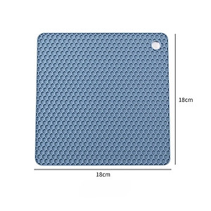 Set 4 Miếng Lót Nồi Silicon Vuông Chống Trầy Xước Bếp Từ/Bếp Điện – Bảo Vệ Mặt Bếp Cảm Ứng, Chịu Nhiệt 300°C, Chống Trượt An Toàn - HÀNG CHÍNH HÃNG MINIIN