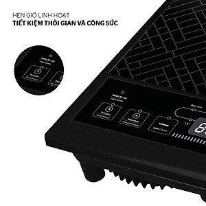 Bếp Hồng Ngoại Sunhouse SHD6011 (2000W) - Đen- hàng chính hãng