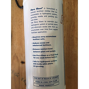 FloraKleen giải pháp làm sạch muối trên cây trồng 946ml hàng nhập