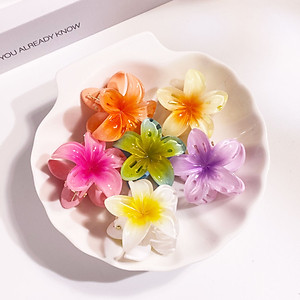 Kẹp tóc hoa sứ mini 4cm