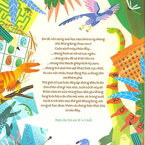 Sách 60++ Trò Chơi Rèn Luyện IQ: Thế Giới Khủng Long