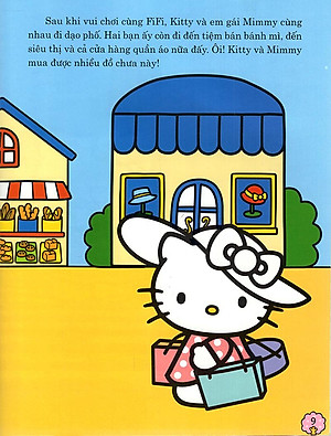 Sách Hello Kitty - Kế Hoạch Nghỉ Hè (Dán Hình)