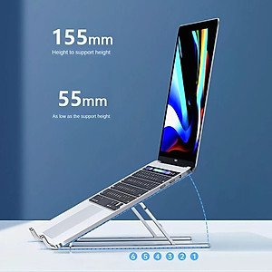 Giá Đỡ kim loại N3 cho laptop máy tính bảng hỗ trợ tản nhiệt và điều chỉnh góc máy hàng nhập khẩu