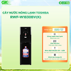 Cây Nước Nóng Lạnh Toshiba RWF-W1830BV(K) - Hàng Chính Hãng