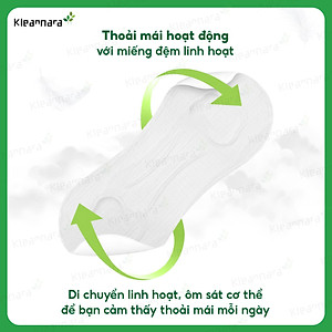 BĂNG VỆ SINH KLEANNARA SOONSOOHAN 100% COTTON HÀNG NGÀY (18CM)- 20 MIẾNG