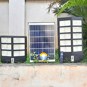 Đèn đường năng lượng mặt trời - Liền Thể 400W