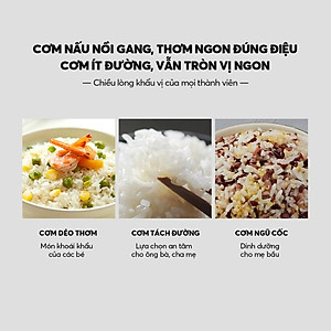 Nồi cơm điện 1,5L Bear DFB-J40Q5 (RC-4H40Y) Hàng Chính Hãng