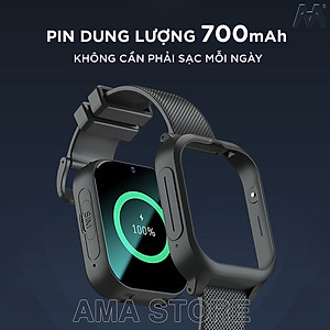 Đồng hồ Thông Minh Định vị Trẻ em SmartWatch AMA K26 Lắp sim Gọi Video có thể Tháo rời Tiện lợi Hàng nhập khẩu