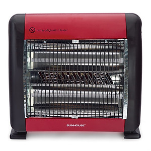 Sưởi Điện Hồng Ngoại Sunhouse SHD7013 (800W) - Đen Đỏ - Hàng Chính Hãng
