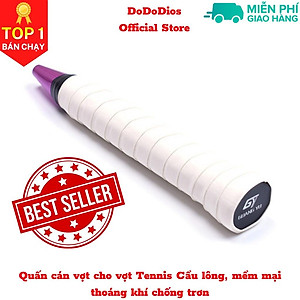 Quấn cán vợt cầu lông tennis hộp 30 cái mềm mại độ bền cao thoáng khí - Hàng chính hãng dododios