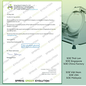 Máy thái, cắt thịt đông lạnh, thái rau củ bán tự động MS12, hàng chính hãng SGE Thailand. Phù hợp dùng cho nhà hàng, hộ kinh doanh thực phẩm, siêu thị, nhà hàng.