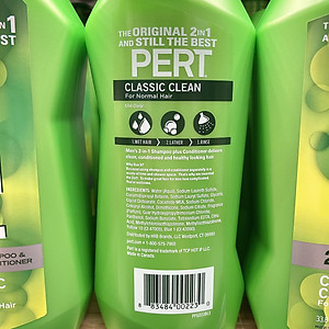 DẦU Gội xả 2 IN 1 PERT Plus Classic Clean 1000ml