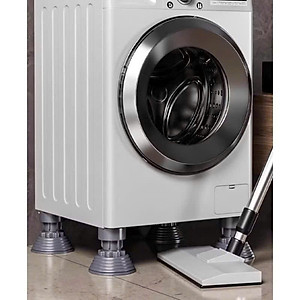 Bộ 4 Chân Chống Rung Kê Máy Giặt, Chân Kê Máy Giặt Tủ Lạnh Cao Cấp – Tiện Lợi, Dễ Dàng Vệ Sinh - HÀNG CHÍNH HÃNG MINIIN