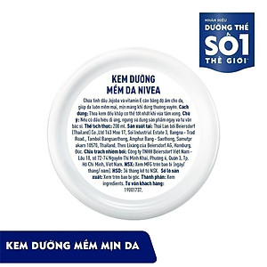 Kem Dưỡng Mềm Da NIVEA Soft Crème (50 ml) - 89054