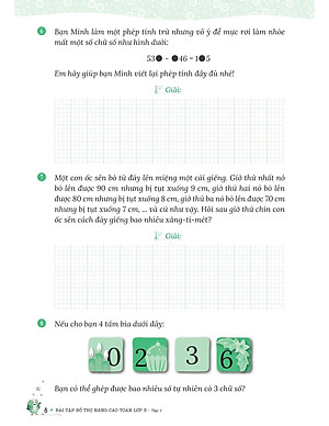 Bài Tập Bổ Trợ Nâng Cao Toán Lớp 3 - Tập 1 (Theo Chương Trình GDPT Của Bộ Kết Nối Tri Thức)