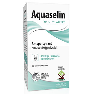 Lăn Nách Dành Cho Nữ Aquaselin Sensitive Women Antiperspirant For Moderate Perspiration 50ml - 3934