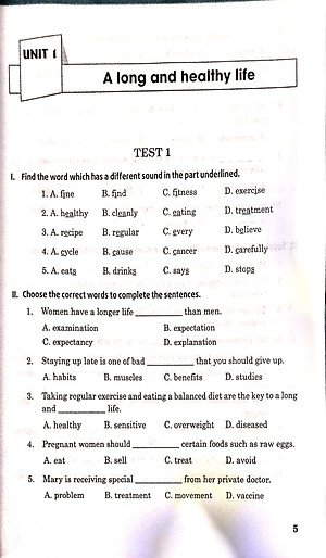  Đề Kiểm Tra Tiếng Anh Lớp 11 ( Bám Sát Sách Giáo Khoa Tiếng Anh 11 Global Success)