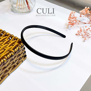 Băng đô cài tóc, Bờm cài tóc bản 1cm nhiều màu xinh xắn cho nữ - Culi accessories