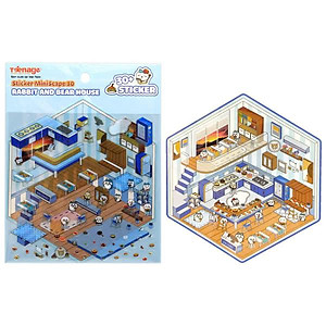 Sticker MiniScape 3D - Teenage MS-04