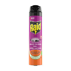 Combo 2 Bình Xịt Côn Trùng RAID  Hương Cam Chanh 520ml