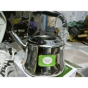 Ấm Đun Nước Inox Thái 5L - Ấm Đun Bếp Ga Bêp Từ - Siêu nước inox cao cấp