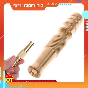Đầu vòi xịt nước tăng áp đa năng Vòi phun tăng áp bằng đồng tưới cây - rửa xe cực mạnh - 3 chế độ 206587
