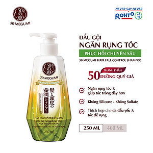 Dầu gội ngăn rụng tóc 50 Megumi Hair Fall Control Shampoo