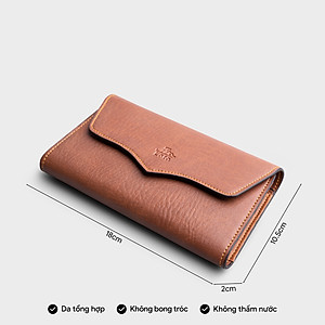 Ví Lata ( Thời trang nữ dáng cầm tay dáng dài - Ví da VN71 )
