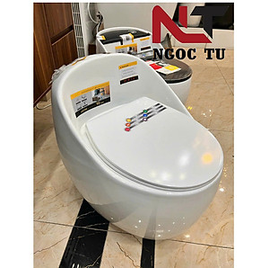 BỒN CẦU QUẢ TRỨNG cao cấp nhập khẩu chính hãng GROVES R22 WHITE