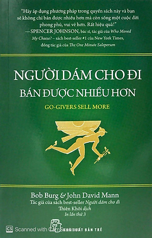 Sách Người Dám Cho Đi - Bán Được Nhiều Hơn