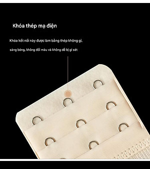 Móc Nối Tăng Size Áo Ngực 3 Móc 59S – Phụ Kiện Nới Rộng Bra Linh Hoạt