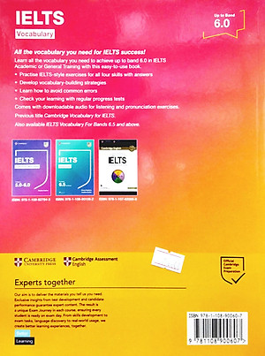 IELTS Vocabulary Up To Band 6.0 With Downloadable Audio