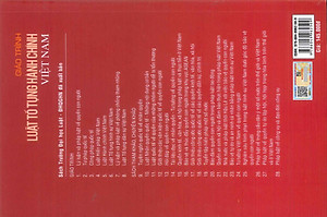 Giáo Trình Luật Tố Tụng Hành Chính Việt Nam - GS. TS. Phạm Hồng Thái, PGS.TS. Bùi Tiến Đạt (Đồng chủ biên) - Tái bản lần thứ nhất - (Bìa mềm)