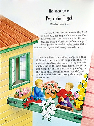 Bà Chúa Tuyết (Truyện Dành Cho Trẻ Từ 3 Tuổi) - Truyện Song Ngữ Anh - Việt