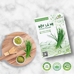 Bột lá hẹ nguyên chất Goce - 72g (24 gói x 3g)