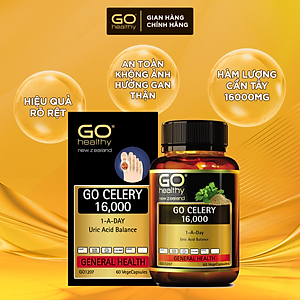 GO CELERY 16,000 60 VIÊN - Viên gout nhập khẩu chính hãng GO Healthy New Zealand