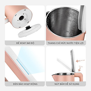 Ấm đun nước siêu tốc Elmich 1,7L KEE 1774 P - Hàng chính hãng