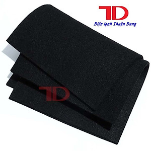 Tấm Chống Cháy nỉ cacbon đã được oxy hóa dày 10mm, Tấm Chắn Nhiệt Chống Cháy khi hàn chất liệu sợi Carbon, Nỉ acrylic tiền oxy hóa - Điện Lạnh Thuận Dung