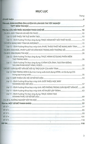 Ôn Luyện Trắc Nghiệm Thi Tốt Nghiệp Trung Học Phổ Thông (năm 2025) Môn Tin Học - Kiều Phương Thuỳ chủ biên, Nguyễn Trung Khánh, Nguyễn Xuân Khuê, Lê Thị Tú Kiên, Phạm Thị Lan…