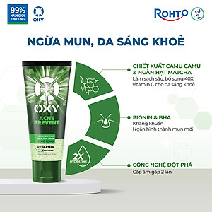 Gel Rửa Mặt Oxy Acne Prevent 100g