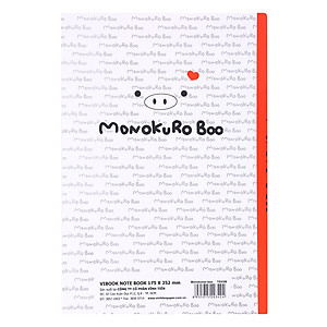 Lốc 5 Quyển Tập Vibook Sinh Viên "Monokuroboo" (200 Trang) - Mẫu Ngẫu Nhiên