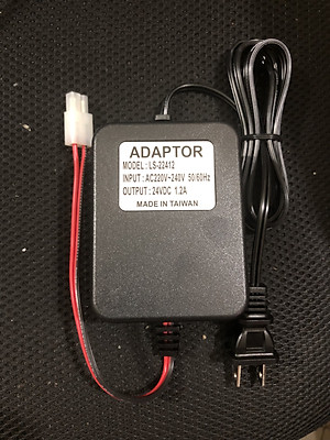 Nguồn Adaptor Đài Loan model LS-22412 | 24VDC – 1.2A sử dụng cho máy lọc nước RO, máy phun sương (Hàng chính hãng)