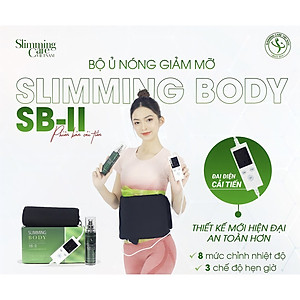 Bộ Ủ Nóng Tan Mỡ SLIMMING BODY 2 Cải tiến hỗ trợ giảm mỡ Bụng - Đùi Hiệu Quả